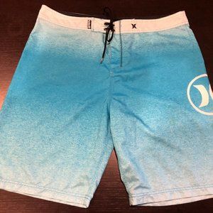 Hurley Blue Fade Board Shorts 38